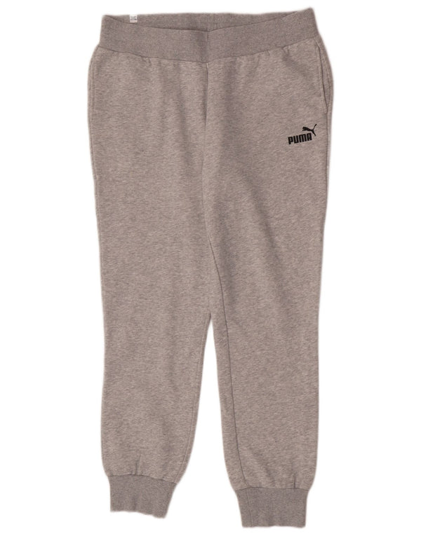 Puma γυναικεία αθλητική φόρμα παντελόνι Joggers UK 16 Large Grey Flecked