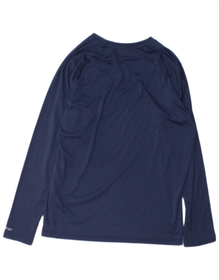 Ανδρικό τοπ Nike Dri Fit Μακρυμάνικο μεσαίο μπλε ναυτικό