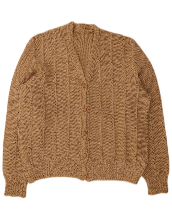 Vintage Γυναικεία Ζακέτα UK 14 Large Beige
