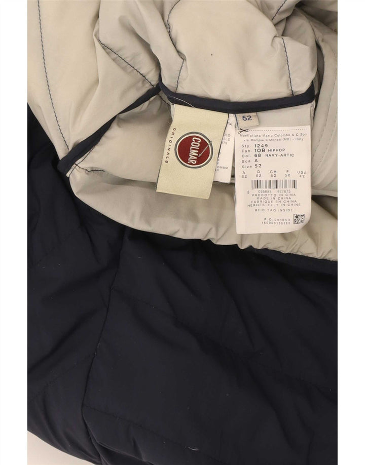 Colmar Ανδρικό μπουφάν με κουκούλα IT 52 Large Navy Blue Polyamide