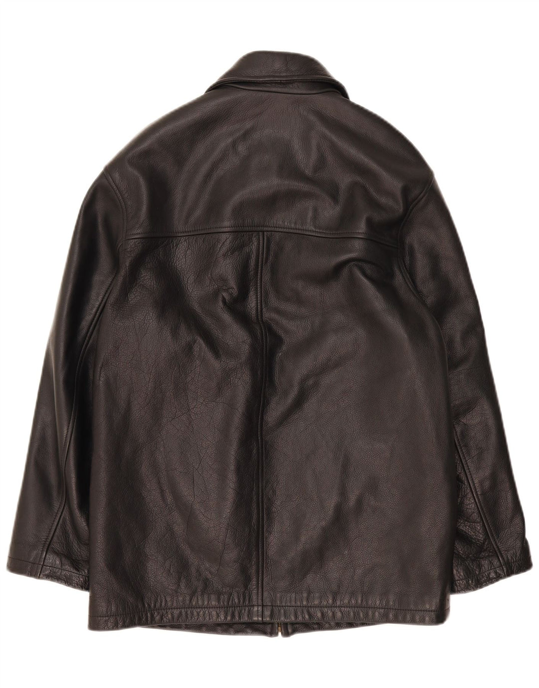 Chevignon Ανδρικό Δερμάτινο Μπουφάν UK 36 Small Black Leather