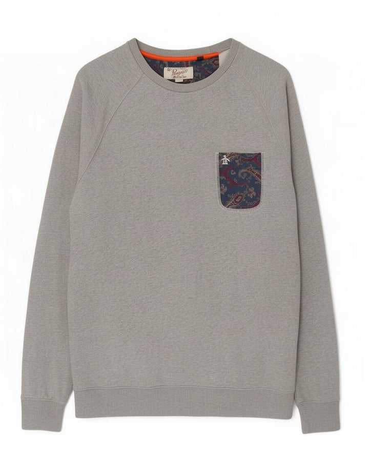 Ανδρικό φούτερ Penguin Jumper XL Grey
