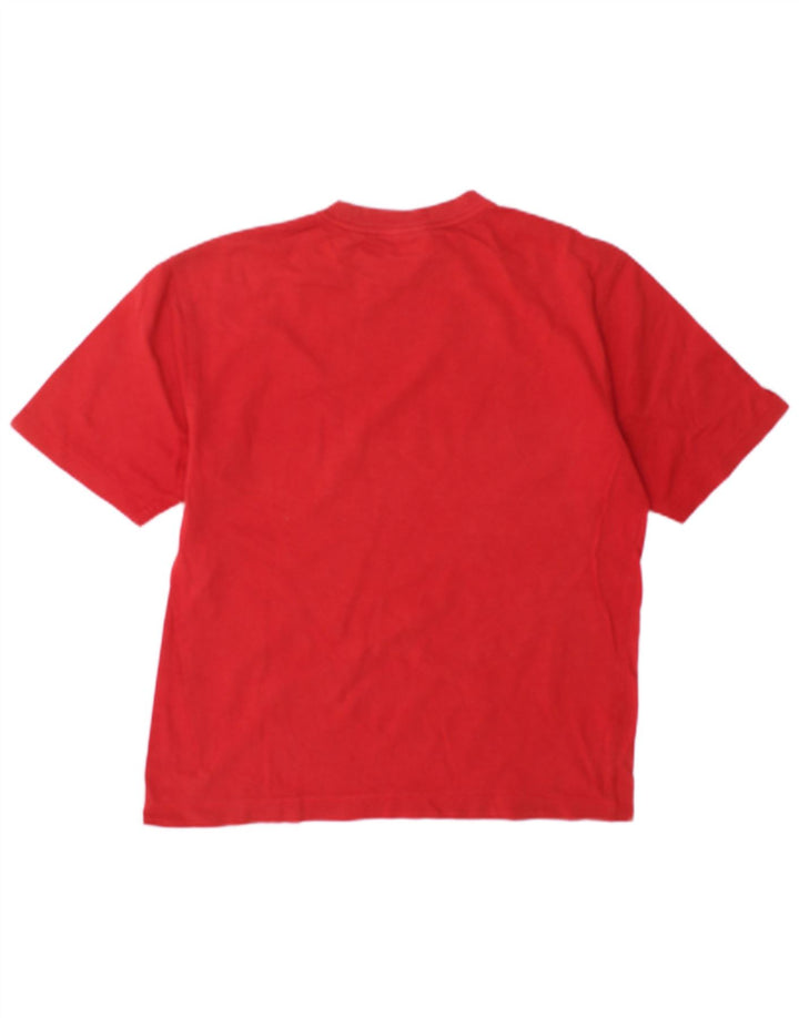 Ανδρικό T-Shirt Lacoste Top Size 3 Small κόκκινο βαμβακερό
