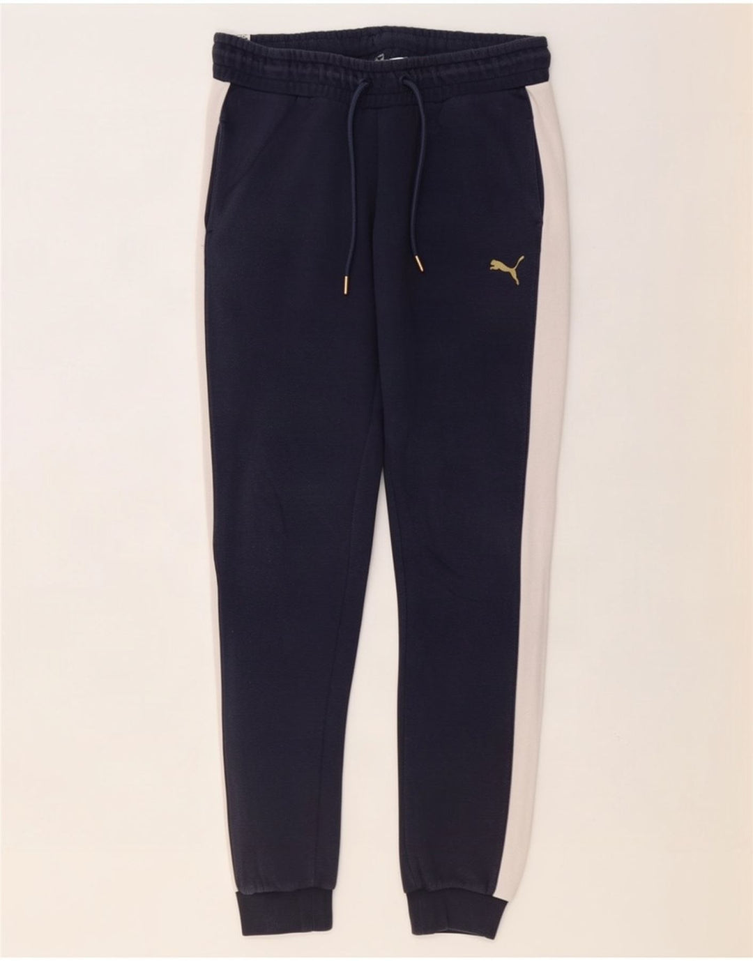Γυναικεία αθλητική φόρμα Puma Παντελόνι Joggers Medium Navy Blue Colourblock