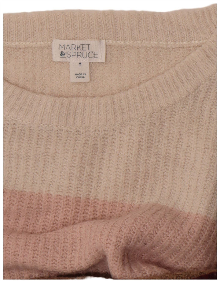 Γυναικείο πουλόβερ Market & Spruce Crew Neck Jumper UK 14 Medium πολύχρωμο