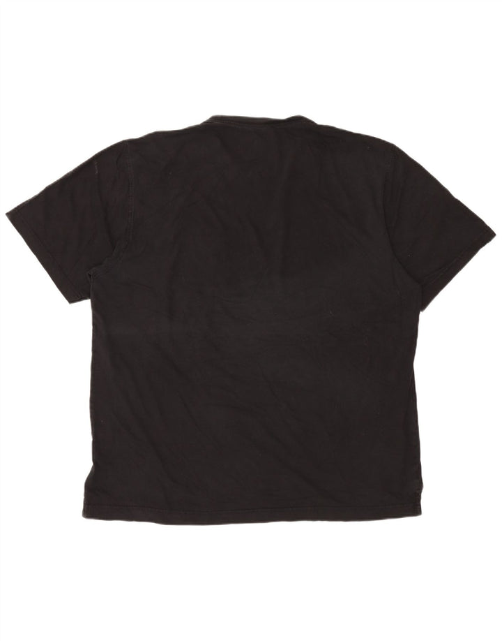 Ανδρικό T-Shirt Izod Top XL Μαύρο βαμβακερό