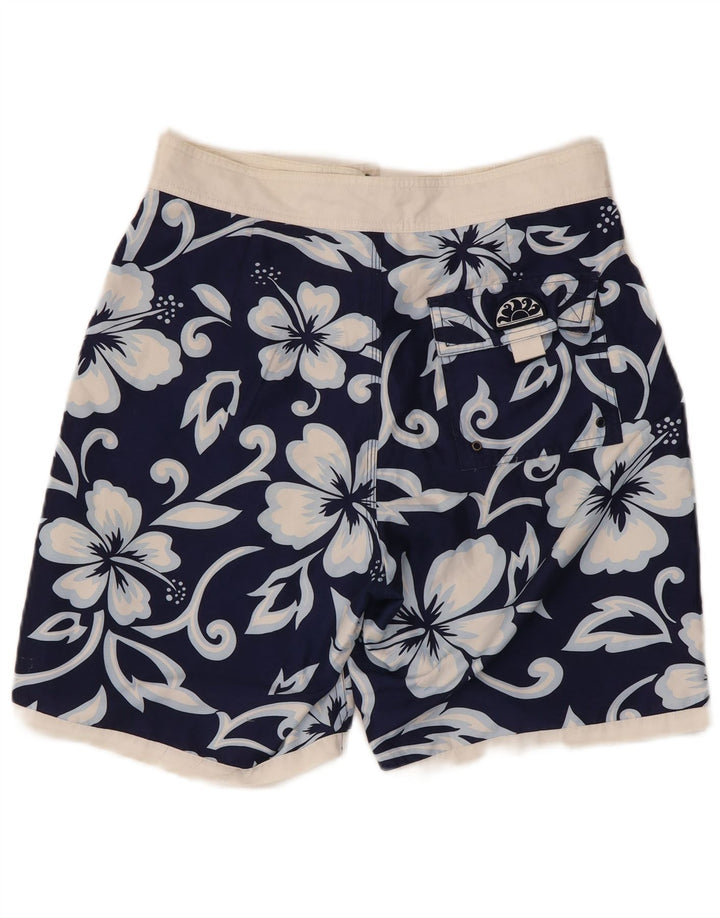 Ανδρικό σορτς κολύμβησης Sundek W32 Μπλε Navy Floral Polyester