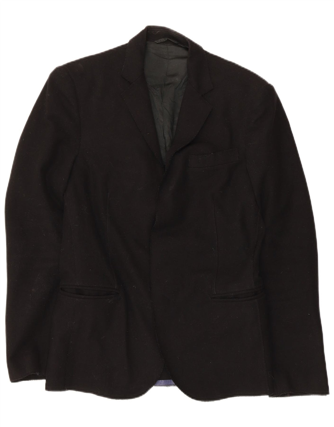 Στολή National Mens Blazer Jacket IT 44 XS Black Wool