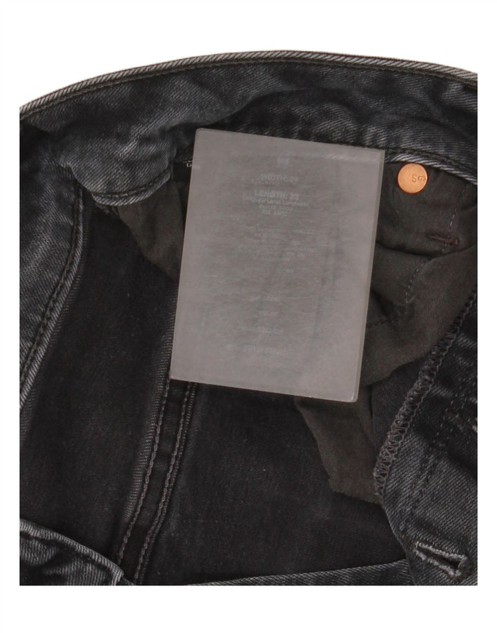 Ανδρικό G-Star 3301 Slim Jeans W34 L32 Μαύρο βαμβακερό
