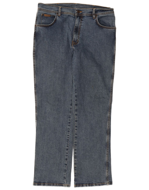 Ανδρικό τζιν ίσιο Wrangler Texas Stretch W34 L30 Μπλε βαμβακερό