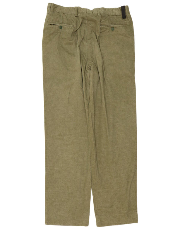 Ανδρικό παντελόνι Chino Valentino IT 52 XL W38 L32 Πράσινο
