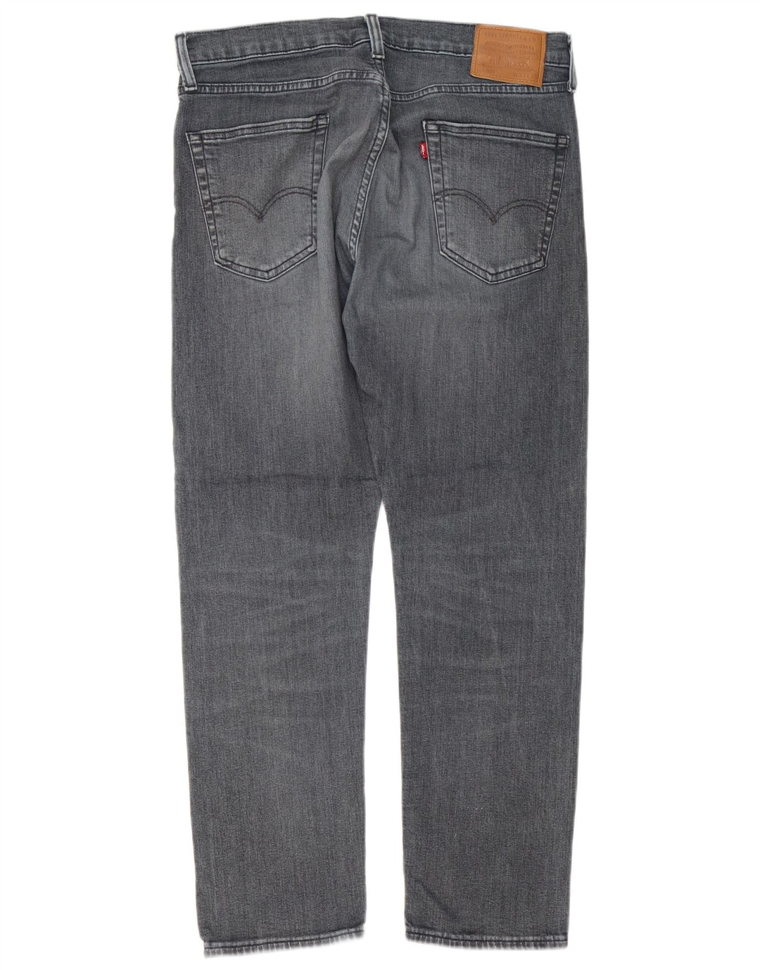 Levi's Mens 502 Tapered Jeans W33 L30 Γκρι βαμβακερό