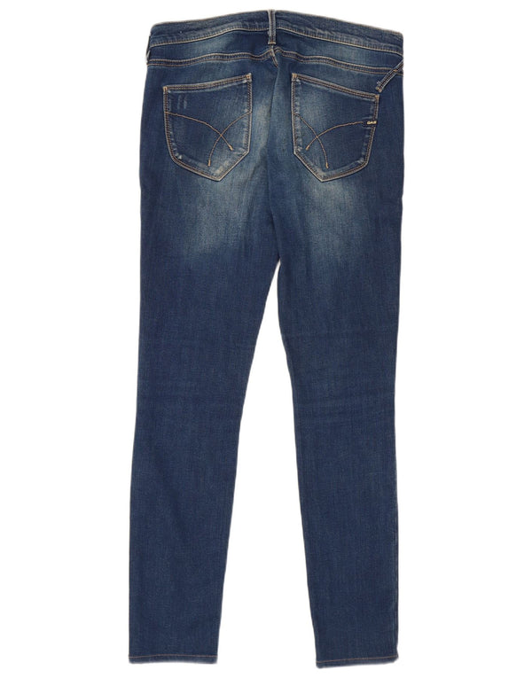 Gas Γυναικείο Skinny Jeans W30 L32 Μπλε