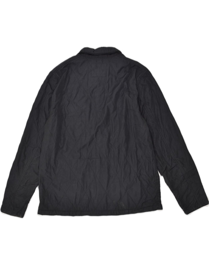 LEE Womens Utility Jacket UK 18 XL Black Polyester | Vintage Lee | Thrift | Second-Hand Lee | Used Clothing | Messina Hembry 