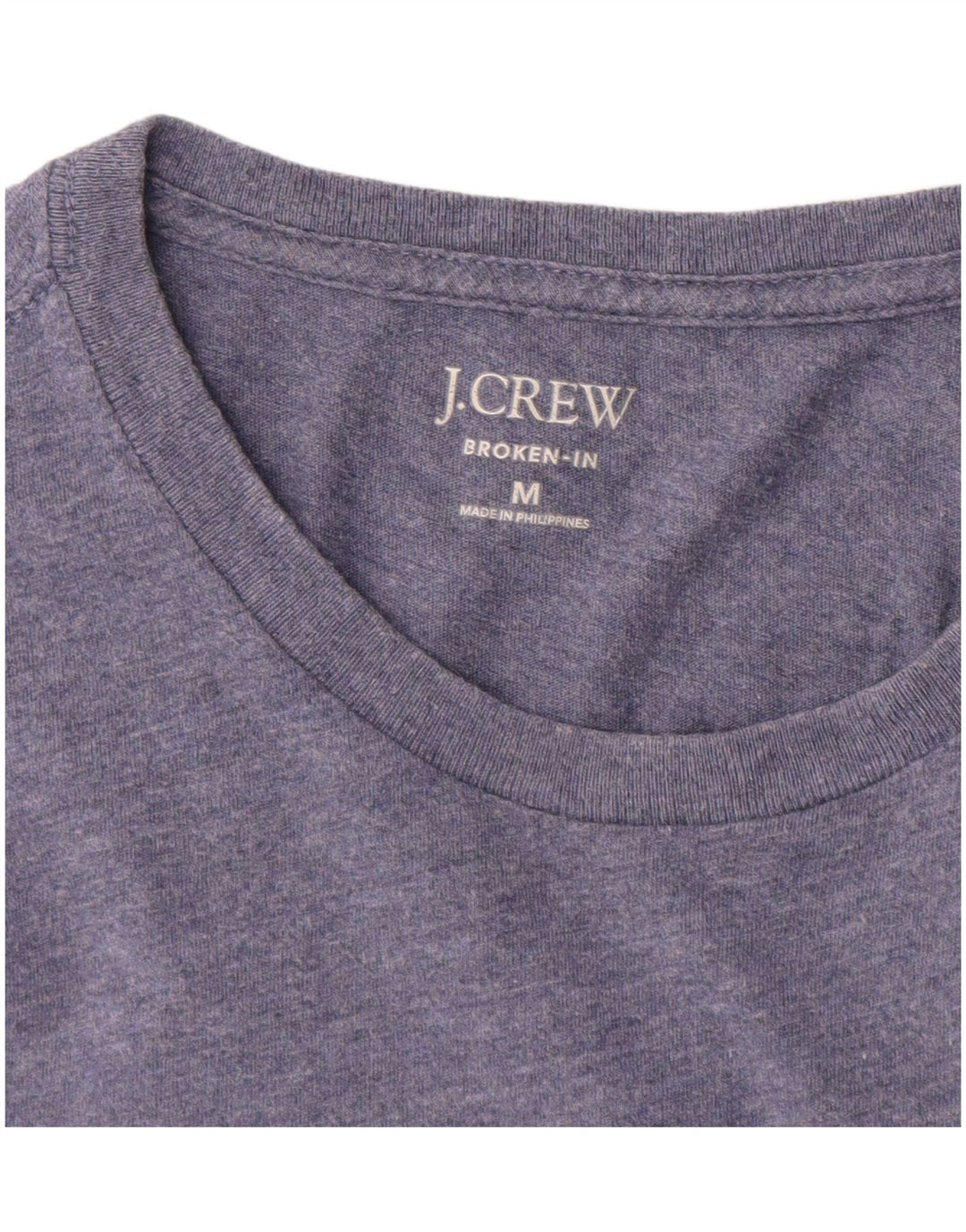 Γυναικεία J. Crew Broken In T-Shirt Top από μεσαίο μπλε βαμβάκι
