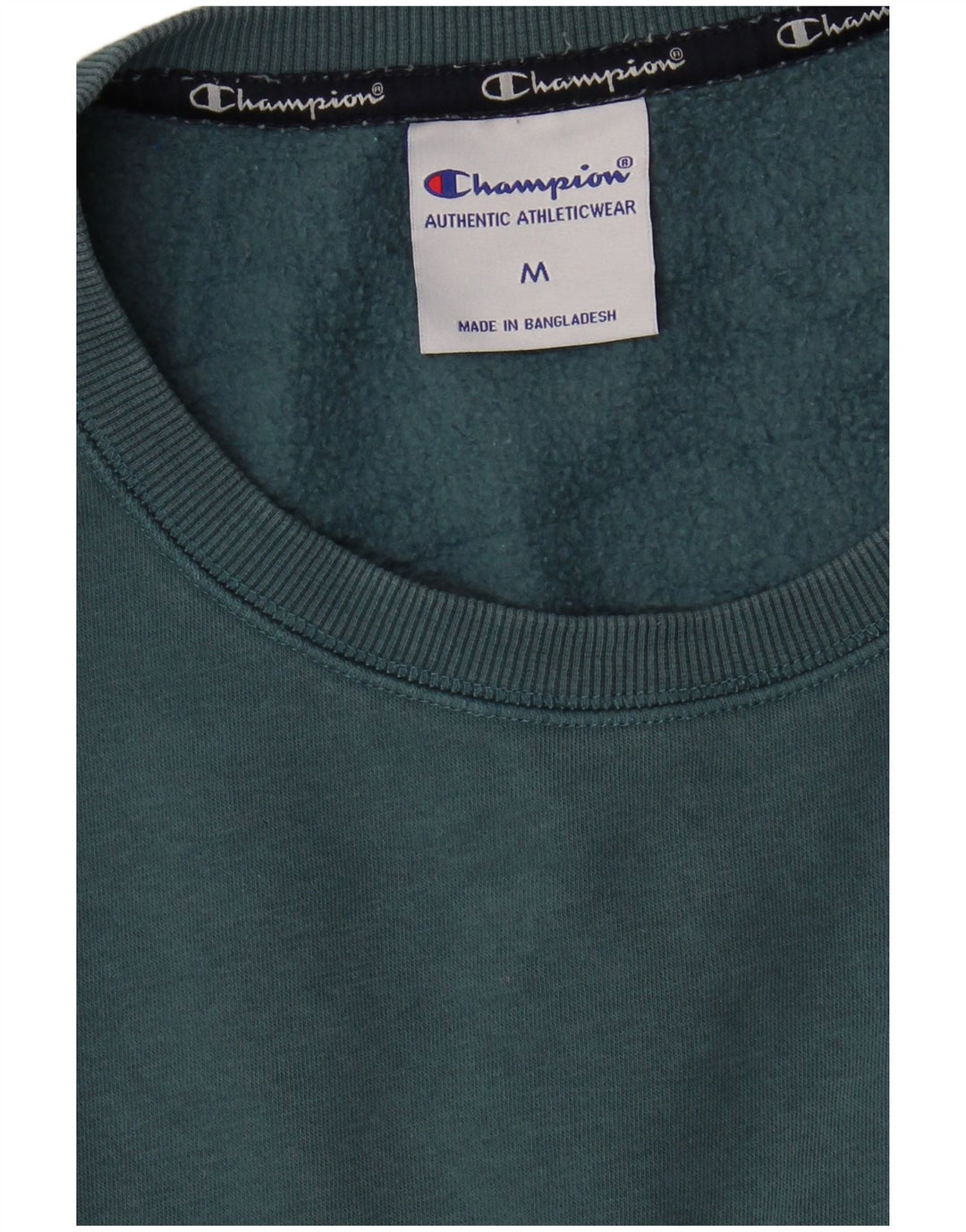 Champion Γυναικείο Γραφικό Φούτερ Jumper UK 14 Μεσαίο Μπλε Βαμβακερό