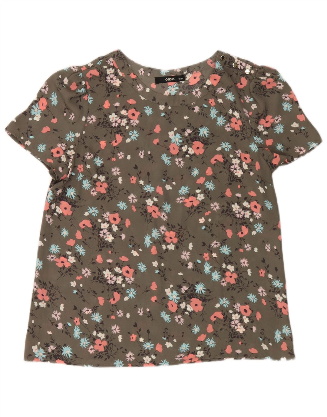 Γυναικεία μπλούζα Oasis Top UK 10 Small Green Floral