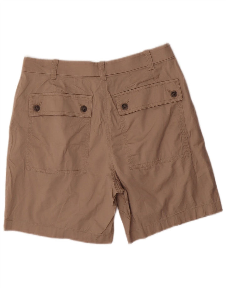 STEFANEL Γυναικείο σορτς Chino με καρφίτσα W30 Medium Beige