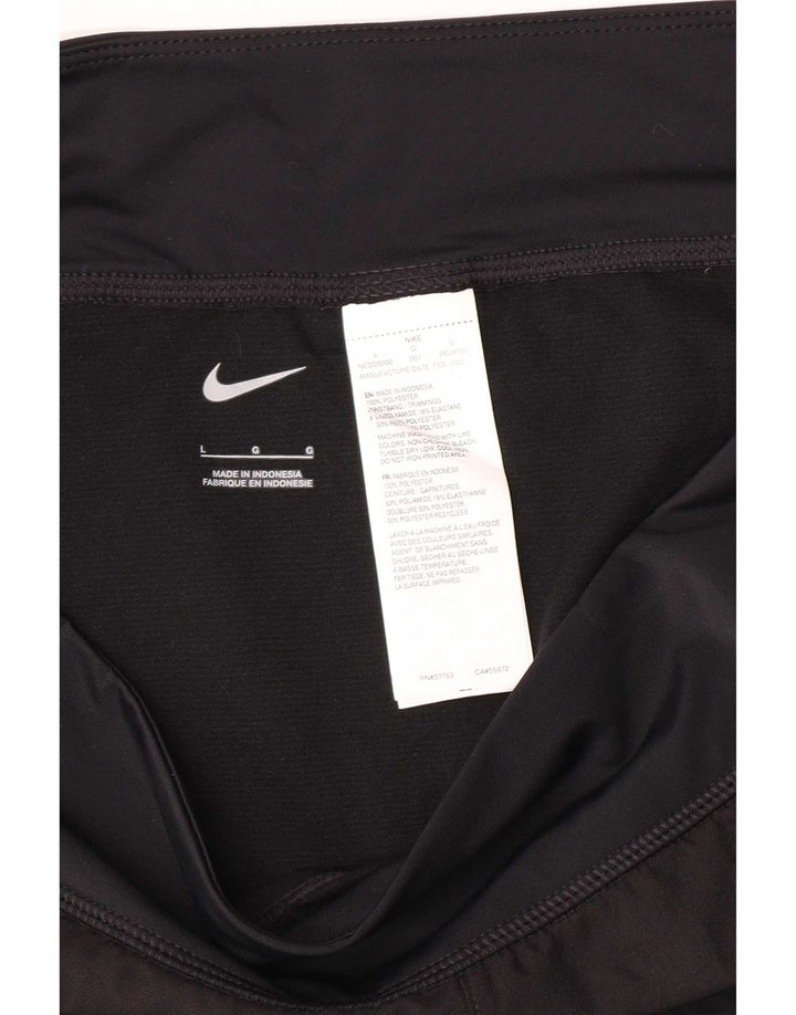 Γυναικείο αθλητικό σορτς Nike UK 16 μεγάλο μαύρο πολυεστέρα
