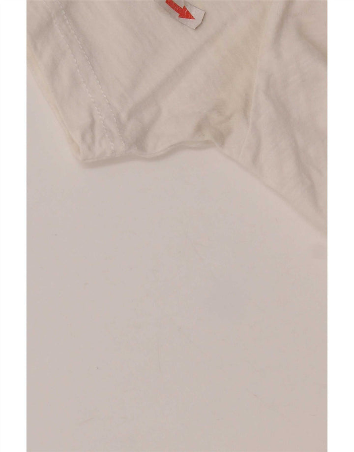 Ανδρικό γραφικό T-Shirt Tommy Hilfiger Top Μεσαίο λευκό βαμβακερό