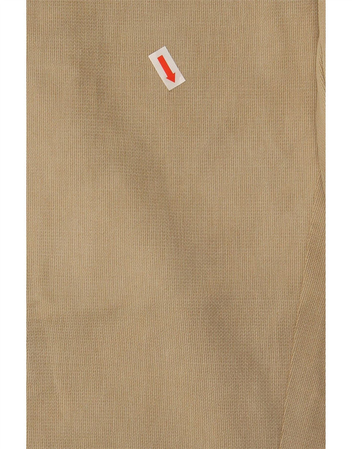 VINTAGE Mens Straight Cargo Trousers W34 L26 Beige Vintage Vintage and Second-Hand Vintage from Messina Hembry 