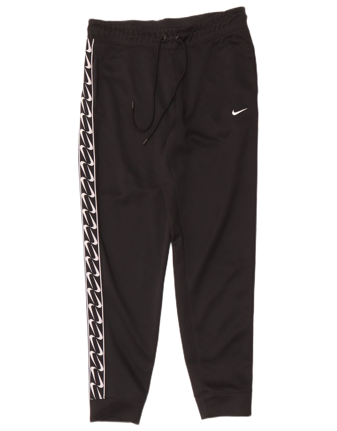 Ανδρικές φόρμες γραφικών Nike παντελόνια Joggers μεσαίο μαύρο πολυεστέρα