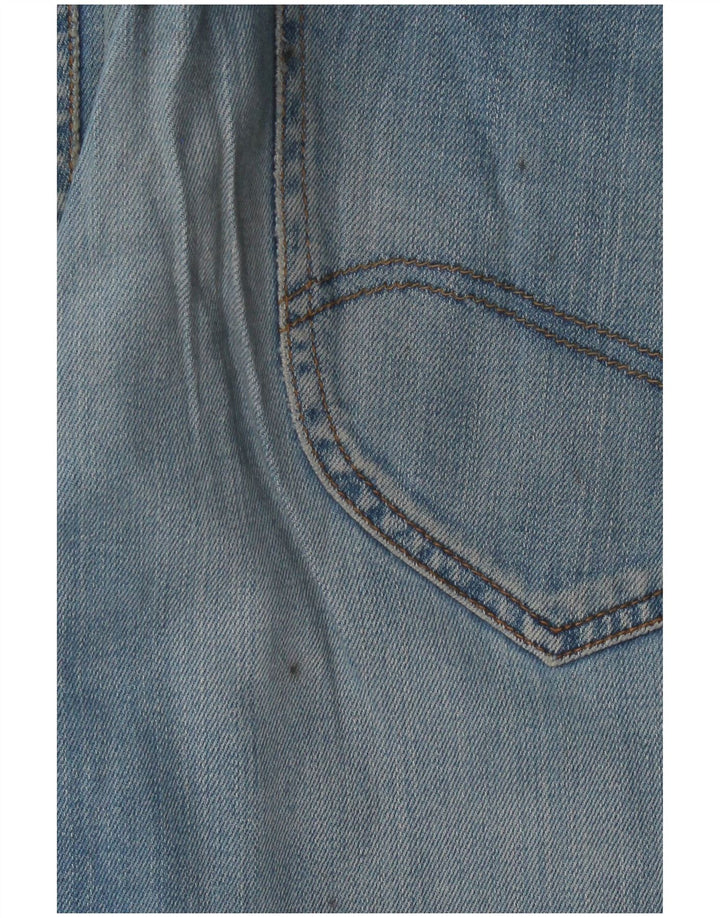 Lee Γυναικείο Straight Jeans W34 L31 Blue