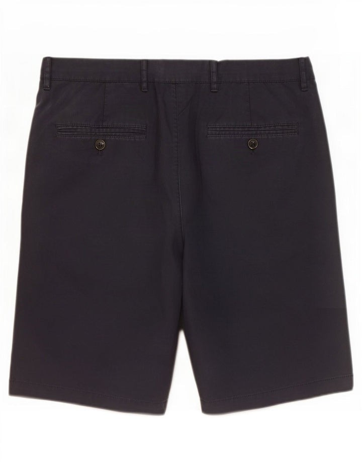 Ανδρικό σορτς Chino Marks & Spencer W32 Βαμβακερό μεσαίο Navy Blue