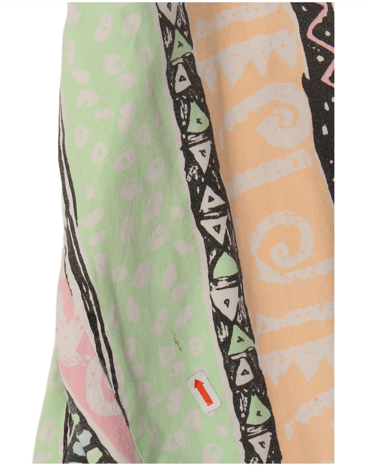 Γυναικείο ψηλόμεσο κωνικό παντελόνι Blues W34 L31 Πολύχρωμο Γεωμετρικό