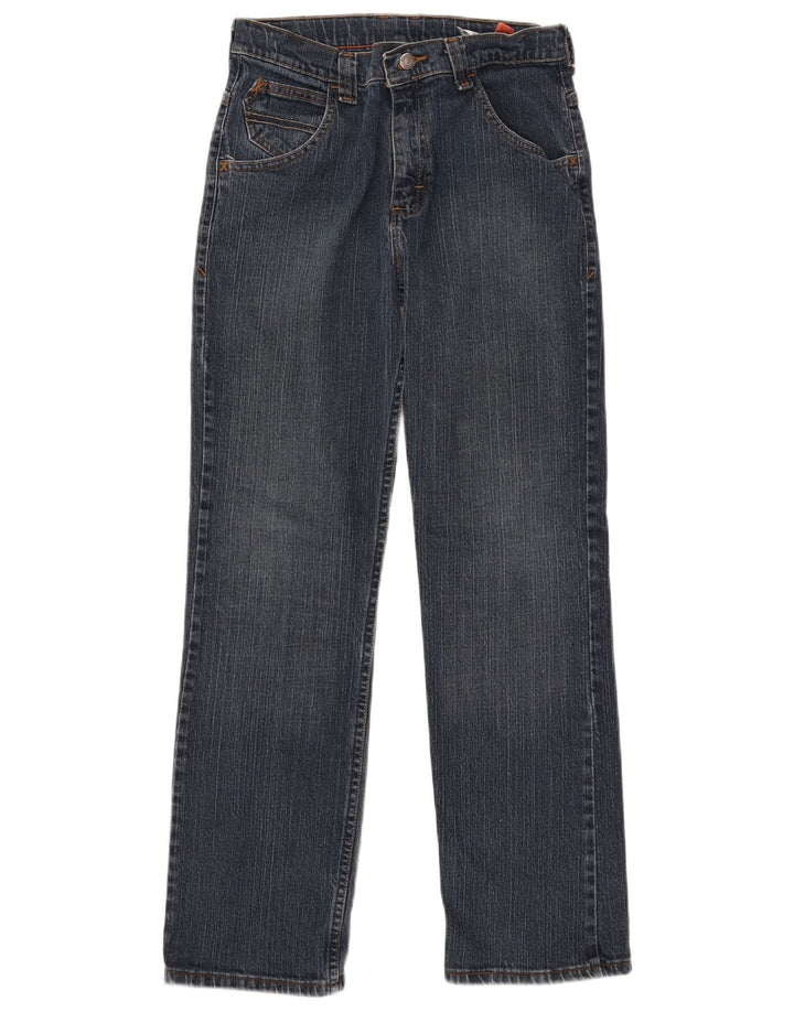 Wrangler Boys Straight Jeans 15-16 ετών W28 L28 Μπλε βαμβακερό