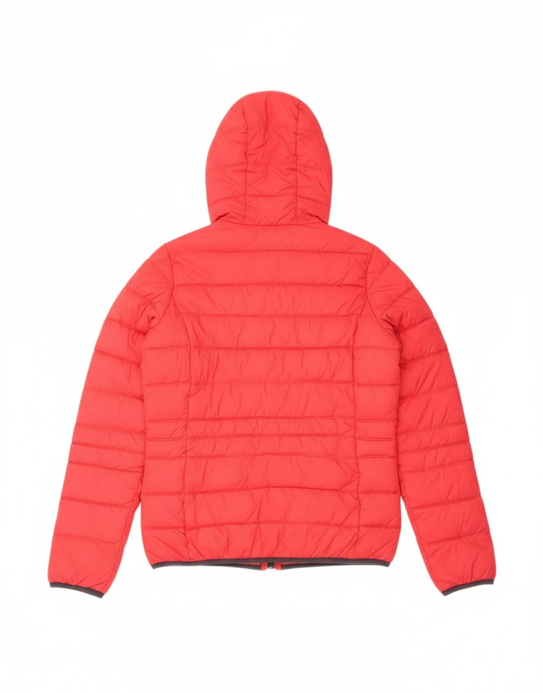Brugi Γυναικείο μπουφάν με κουκούλα UK 14 Μεσαίο κόκκινο πολυαμίδιο