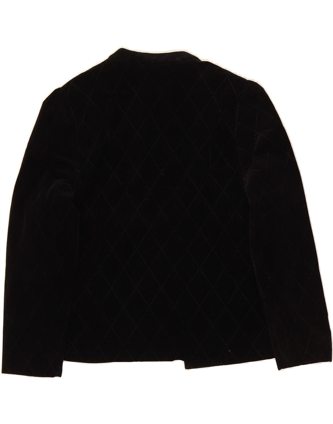OASIS Womens Open Blazer Jacket UK 10 Small  Black Polyester Vintage Oasis and Second-Hand Oasis from Messina Hembry 