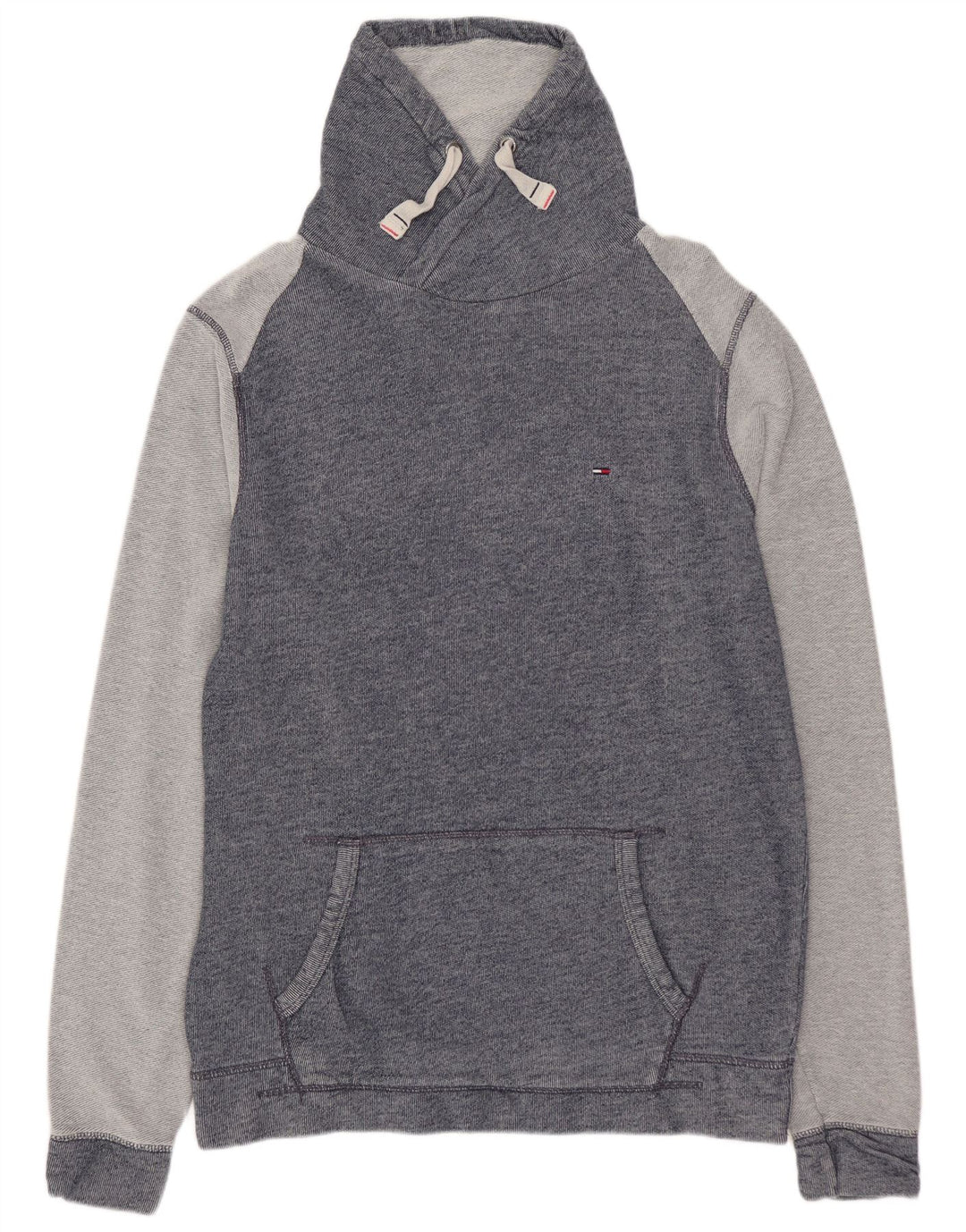 Ανδρικό φούτερ TOMMY HILFIGER Jumper XL Navy Blue Colorblock Βαμβακερό