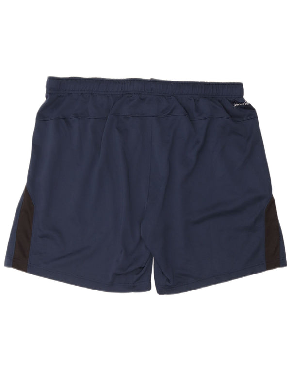 Ανδρικό αθλητικό σορτς Russell Athletic Dri-Power 2XL Navy Blue Colorblock