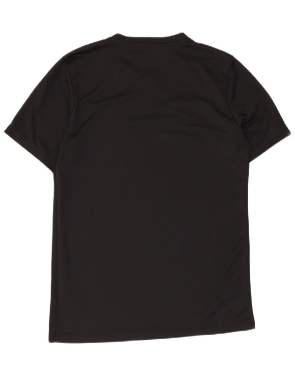 Nike Mens Dri Fit T-Shirt Top Medium Black Polyester