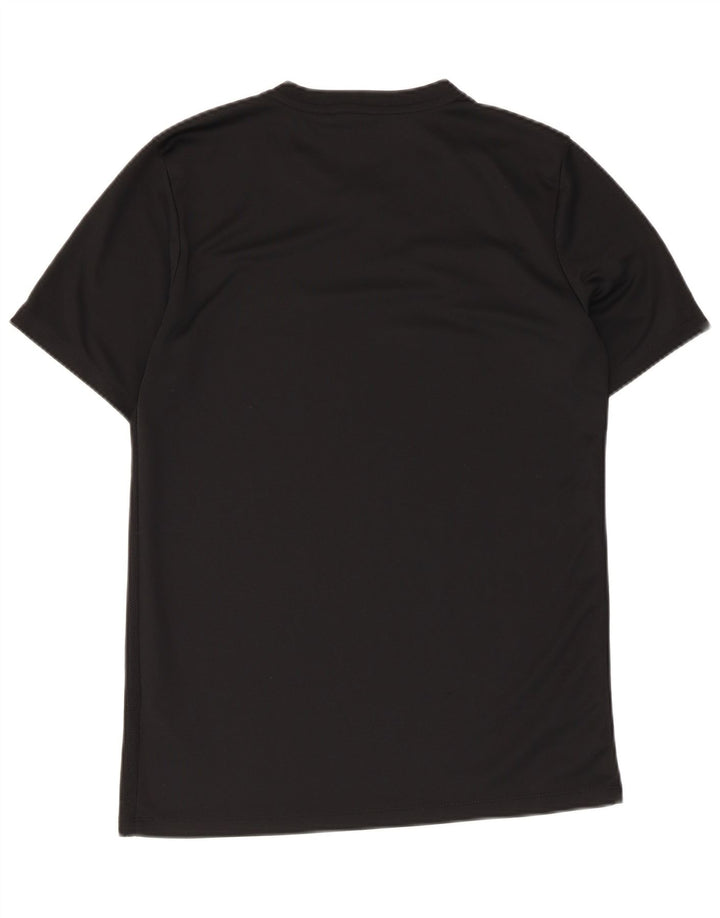 Ανδρικό T-Shirt Nike Dri Fit Top από μεσαίο μαύρο πολυεστέρα