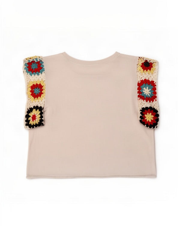 Zara Γυναικείο Γιλέκο Trafaluc Crop UK 10 Small White Floral