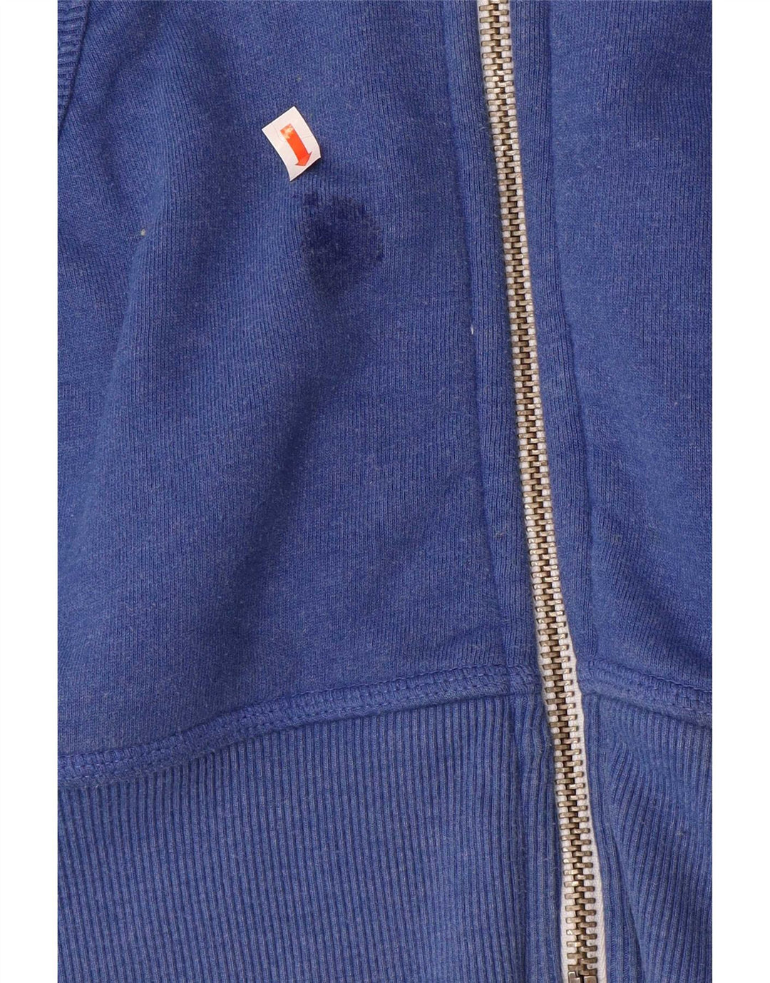 Ανδρικό πουλόβερ με κουκούλα με φερμουάρ Superdry Μικρό μπλε βαμβακερό