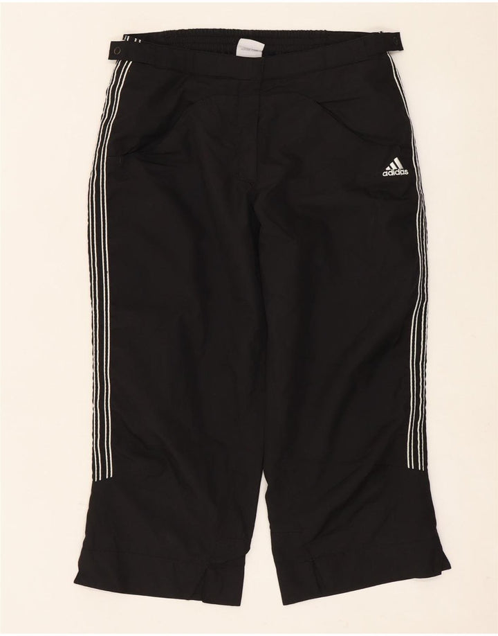 Adidas Γυναικεία Clima Proof Capri φόρμα παντελόνι UK 10 Small Black