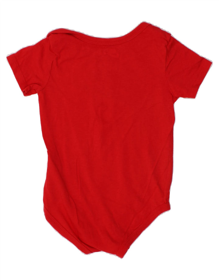 NIKE Baby Boys Graphic Bodysuit 18-24 Months Red Cotton Vintage Nike and Second-Hand Nike from Messina Hembry 