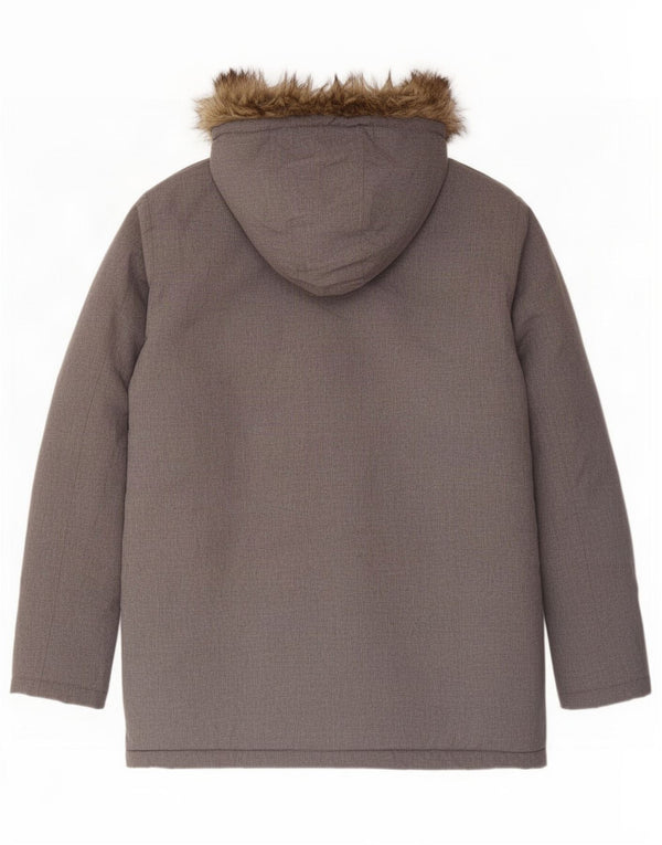 Jack & Jones Ανδρικό μπουφάν Parka με κουκούλα UK 38 Medium Grey