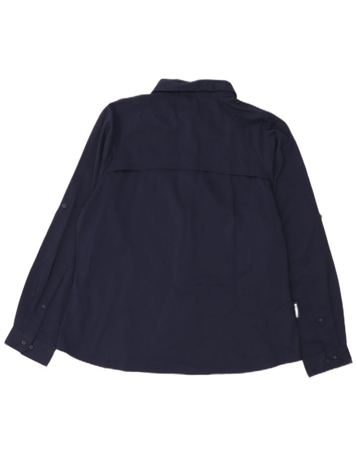 Mountain Warehouse Γυναικείο Πουκάμισο UK 18 XL Navy Blue Polyester