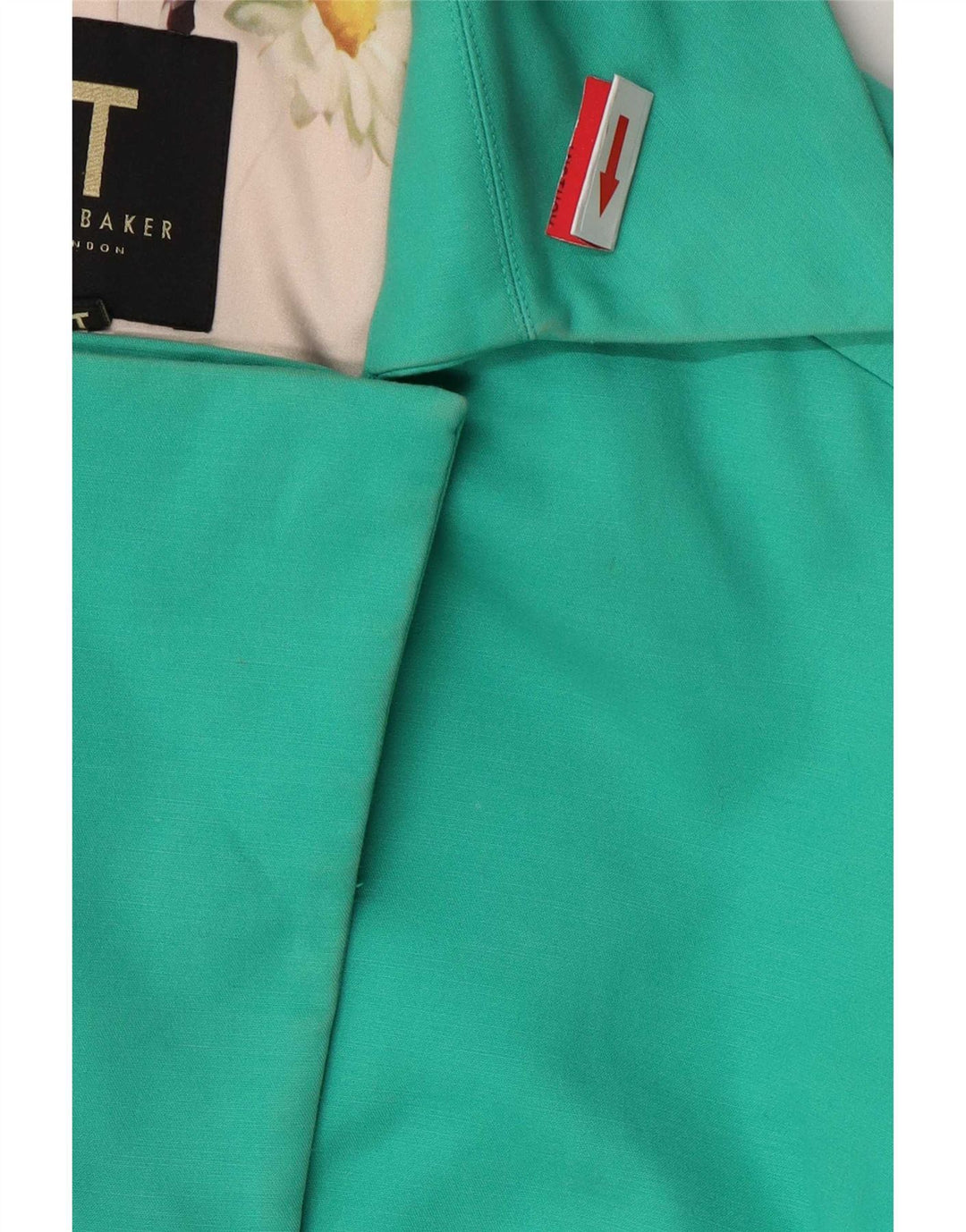 Γυναικεία καμπαρντίνα Ted Baker Μέγεθος 2 Μικρό πράσινο βαμβακερό