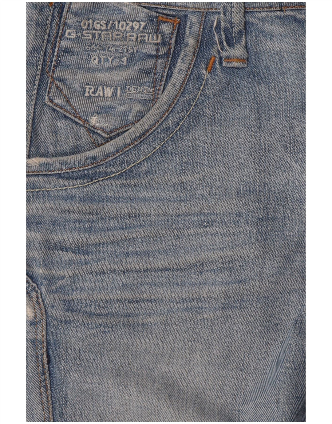 G-Star Γυναικείο Distressed Straight Jeans W30 L29 Blue