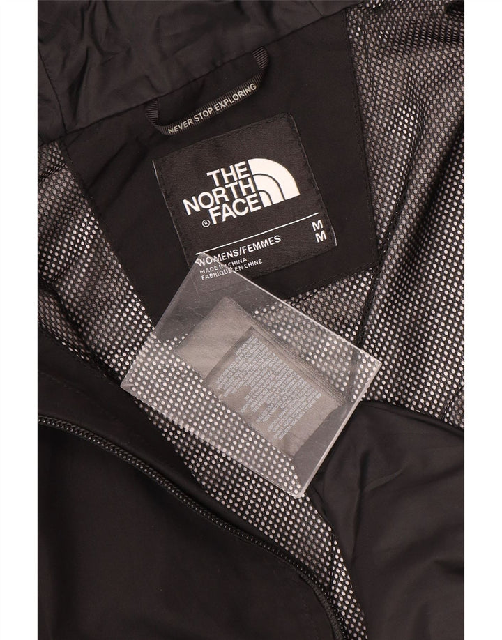 The North Face γυναικείο μπουφάν βροχής με κουκούλα UK 14 μεσαίο μαύρο πολυεστέρα