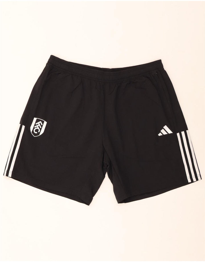 Ανδρικό σορτς Adidas Fulham FC XL μαύρο πολυαμίδιο