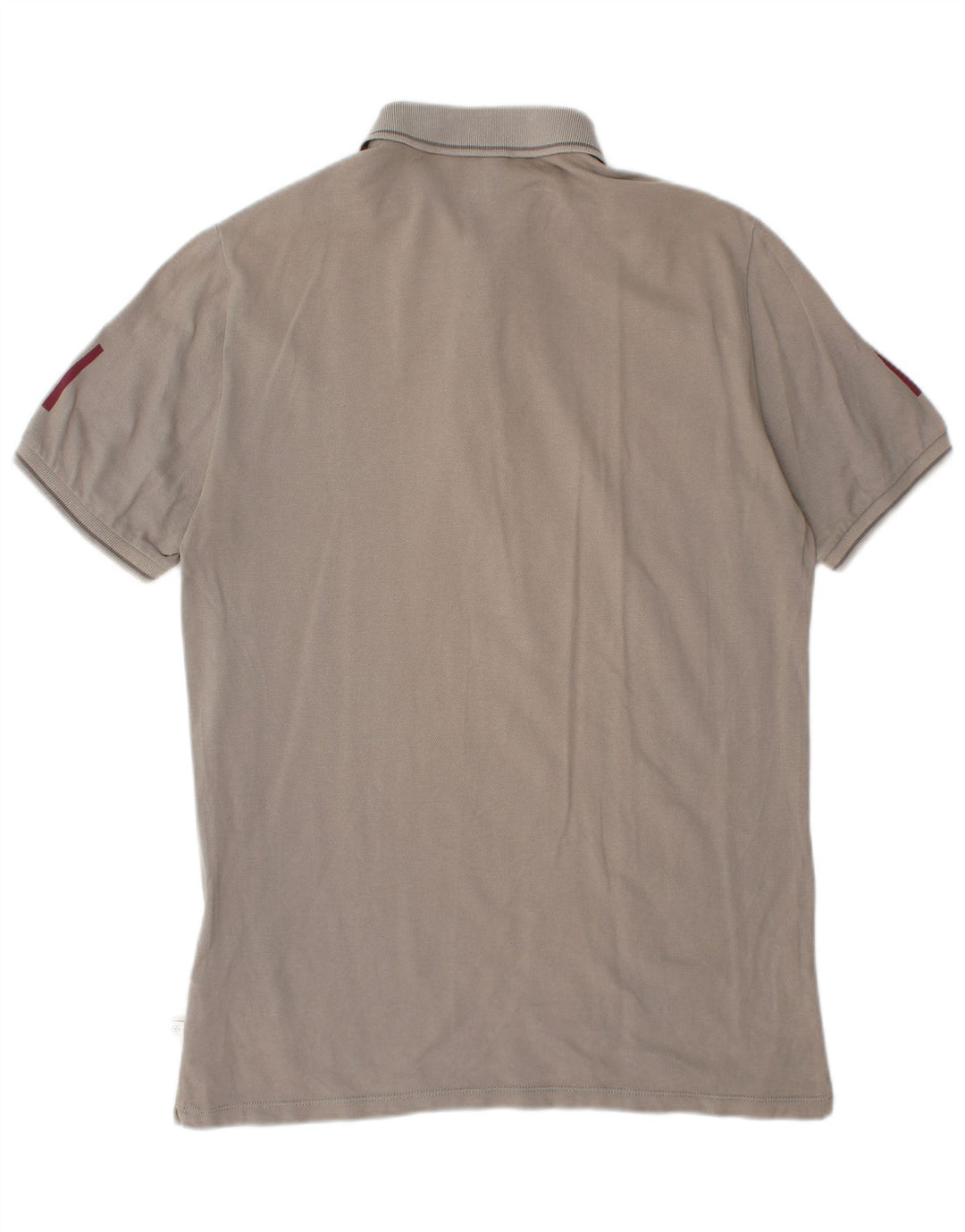 CERRUTI 1881 Ανδρικό πουκάμισο γραφικό πόλο μεγάλο γκρι βαμβακερό