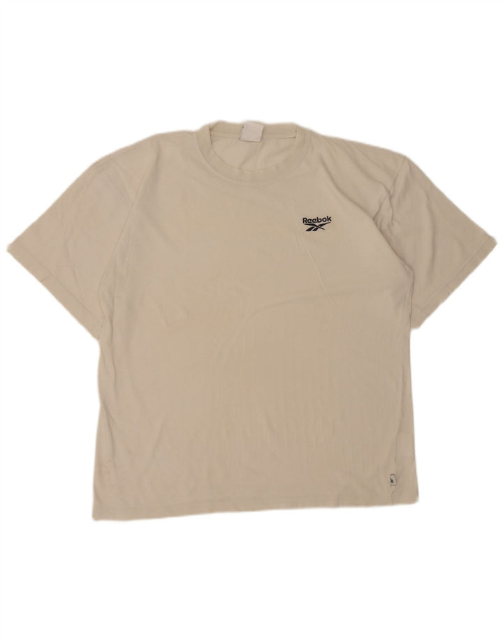 Ανδρικό T-Shirt Reebok Loose Fit Top Small White