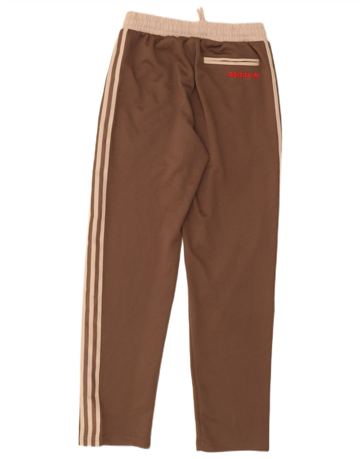 Ανδρική φόρμα Adidas Παντελόνι Small Brown Colourblock Polyester