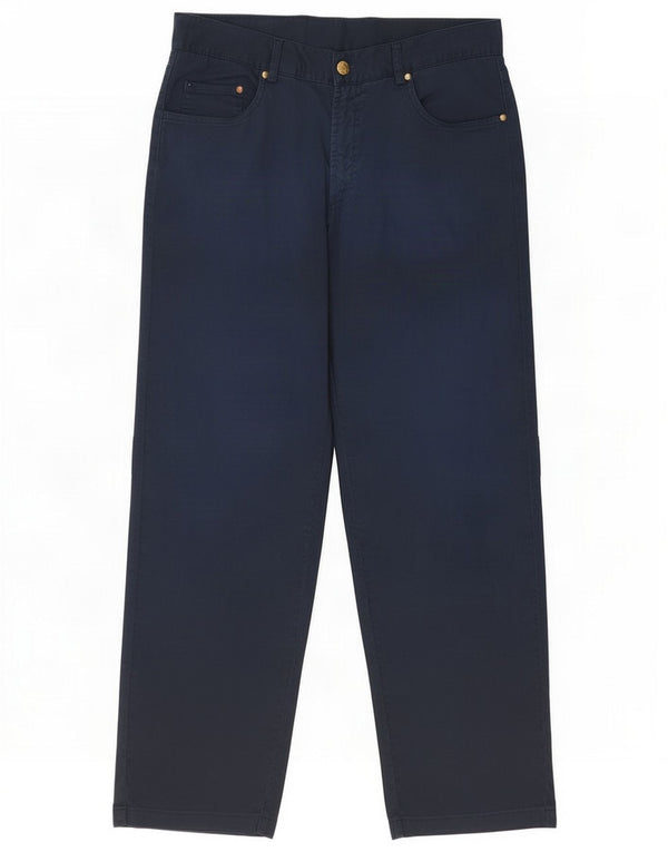 Paul & Shark Mens Yachting Casual Trousers IT 48 Medium W32 L30 Navy Blue